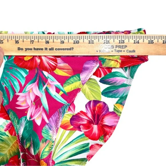 Tommy Bahama Island Cays Fiesta Reversible Shirred Hipster Bikini Bottoms - Picture 15 of 16